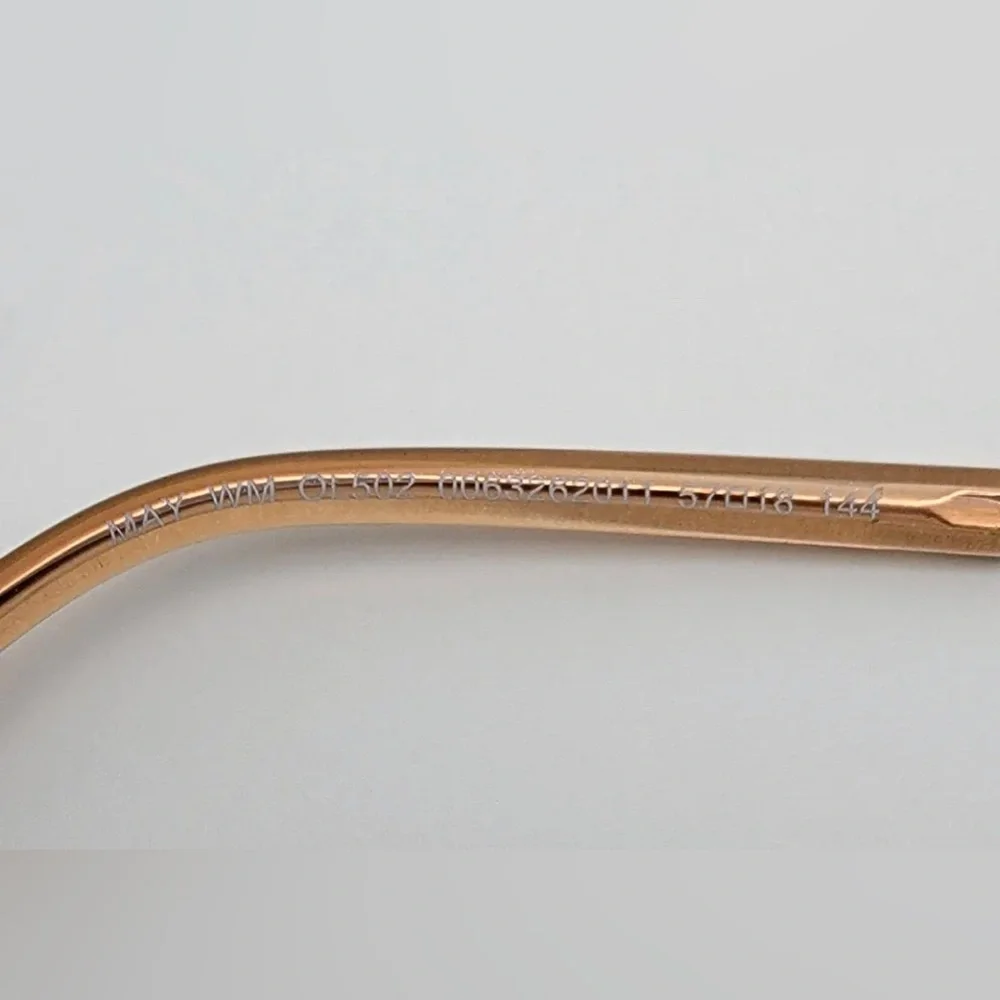 Tommy Hilfiger May‎ WM OL502 0063262011 Rose Gold Brown Gradient Lens Sunglasses